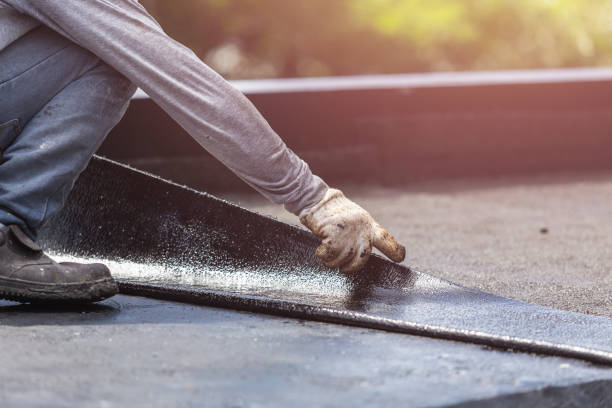Professional Crawl Space Encapsulation technician working in Chase, PA